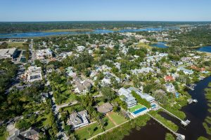 florida neighborhood from the air